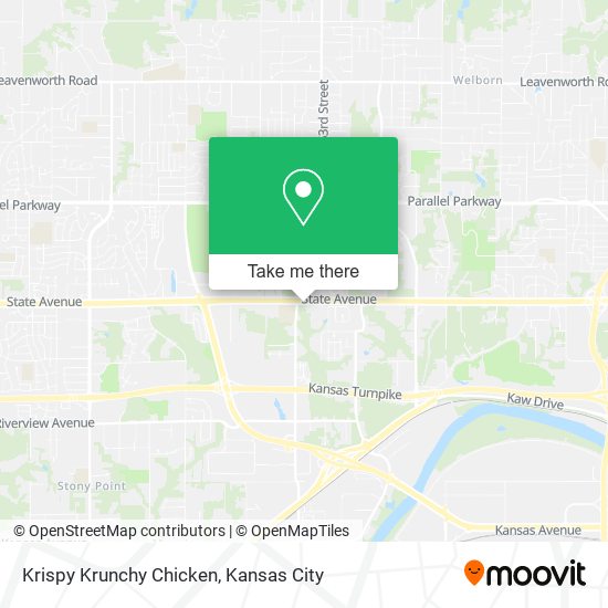 Krispy Krunchy Chicken map