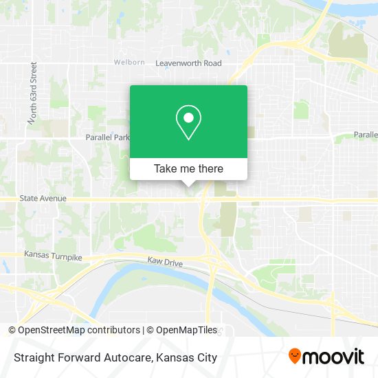 Mapa de Straight Forward Autocare