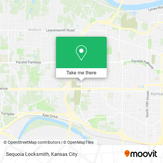 Sequoia Locksmith map