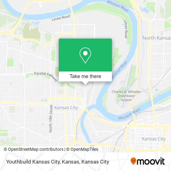 Youthbuild Kansas City, Kansas map