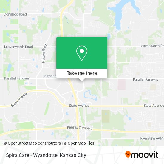 Spira Care - Wyandotte map