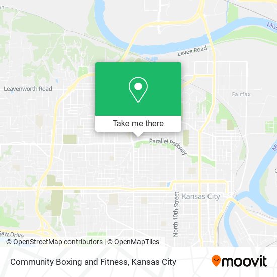 Community Boxing and Fitness map