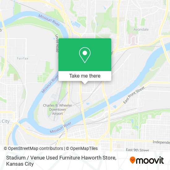 Stadium / Venue Used Furniture Haworth Store map