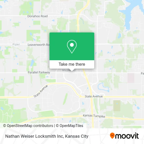 Nathan Weiser Locksmith Inc map