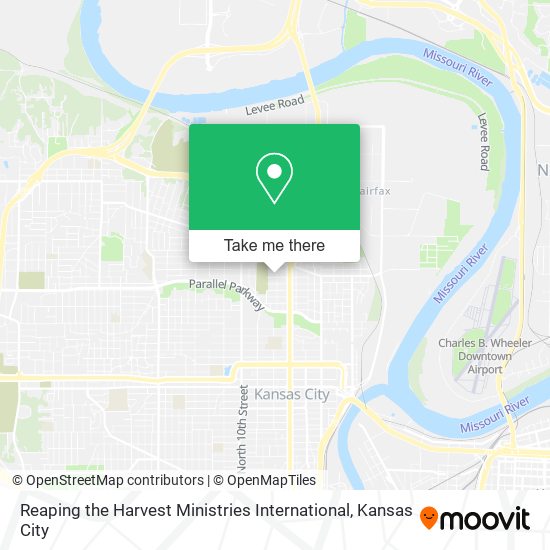 Reaping the Harvest Ministries International map