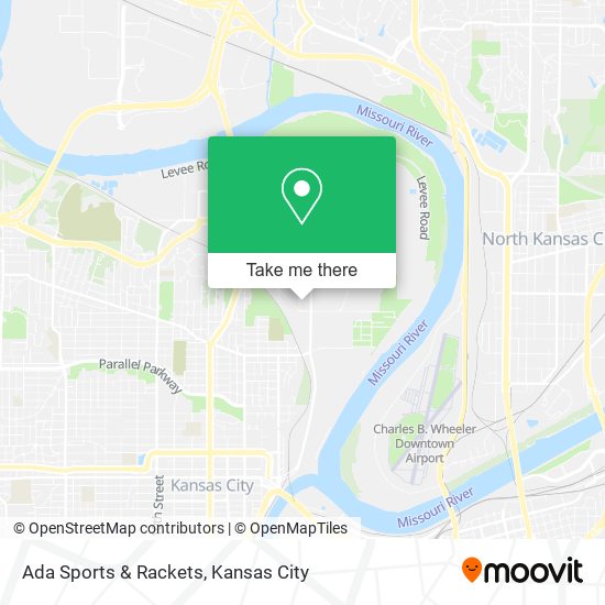 Ada Sports & Rackets map