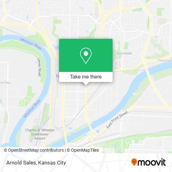 Arnold Sales map