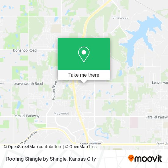 Roofing Shingle by Shingle map