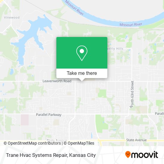 Mapa de Trane Hvac Systems Repair