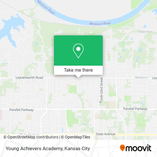 Mapa de Young Achievers Academy