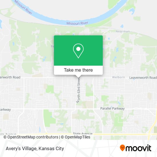 Avery's Village map