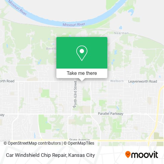 Mapa de Car Windshield Chip Repair