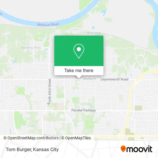 Tom Burger map