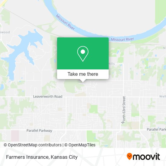 Farmers Insurance map