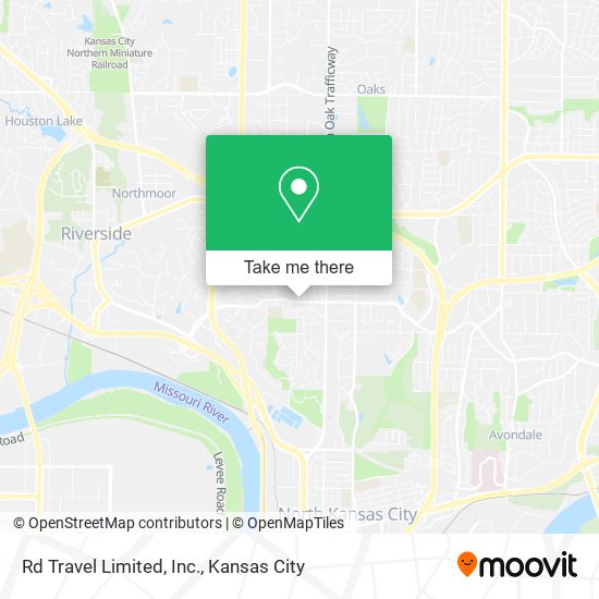 Rd Travel Limited, Inc. map