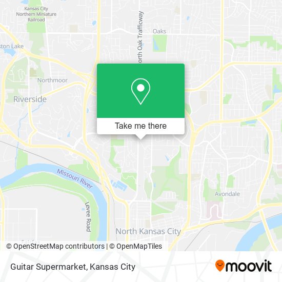 Guitar Supermarket map