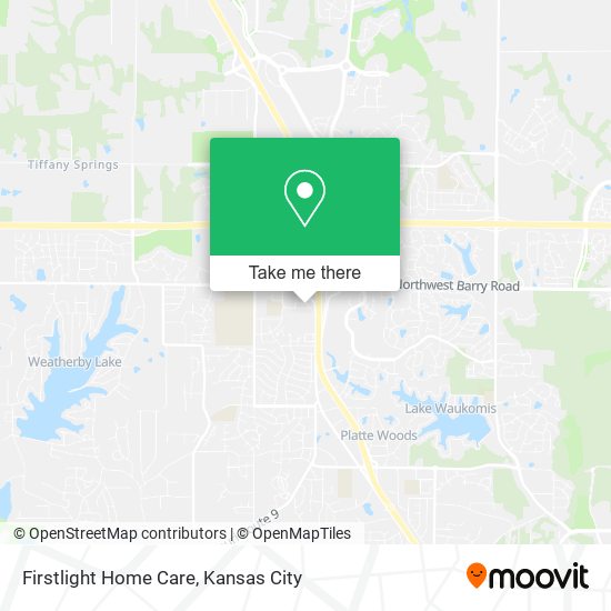 Firstlight Home Care map