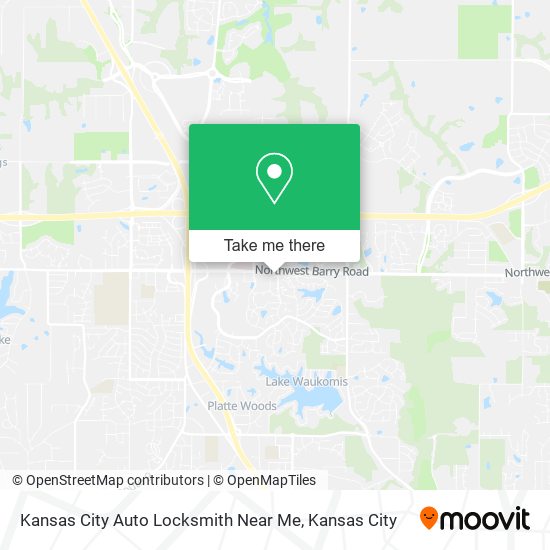 Kansas City Auto Locksmith Near Me map