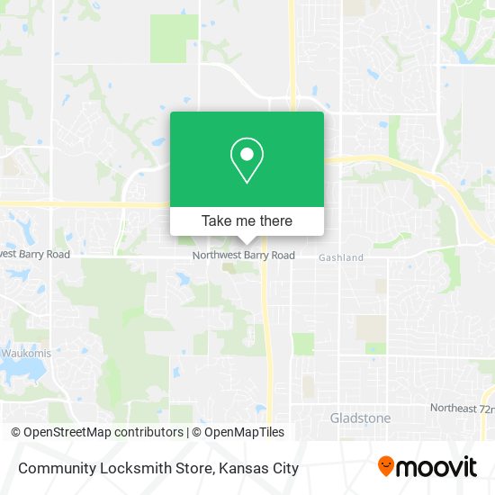 Mapa de Community Locksmith Store