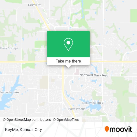 Mapa de KeyMe