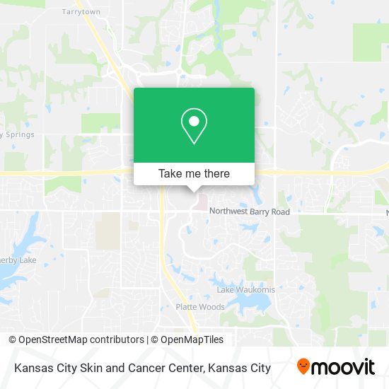 Mapa de Kansas City Skin and Cancer Center