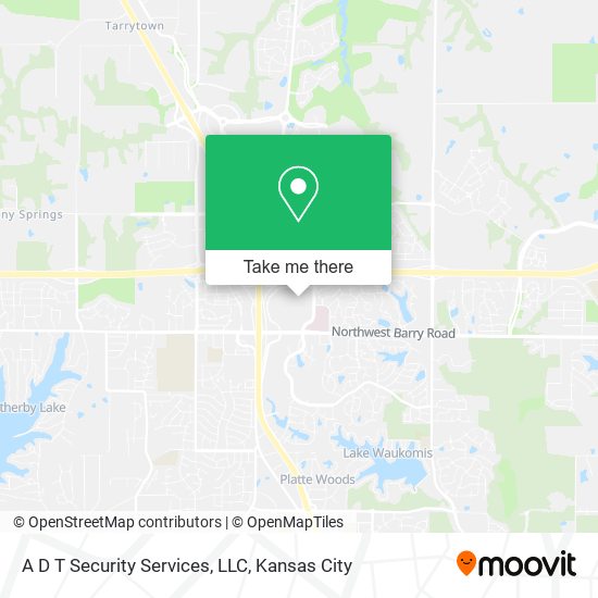 A D T Security Services, LLC map