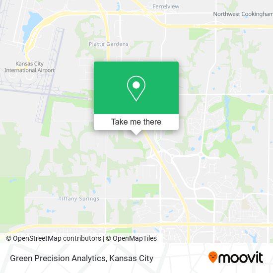 Green Precision Analytics map