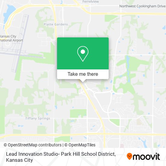 Mapa de Lead Innovation Studio- Park Hill School District