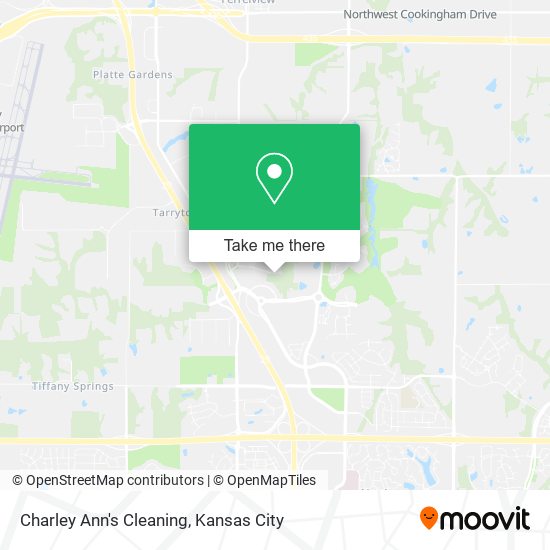 Charley Ann's Cleaning map