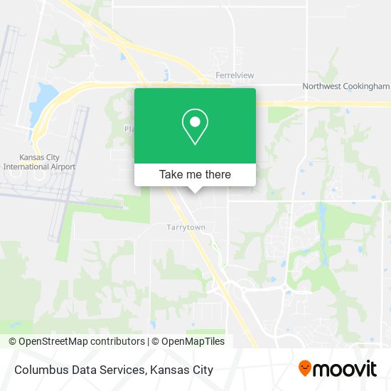 Columbus Data Services map