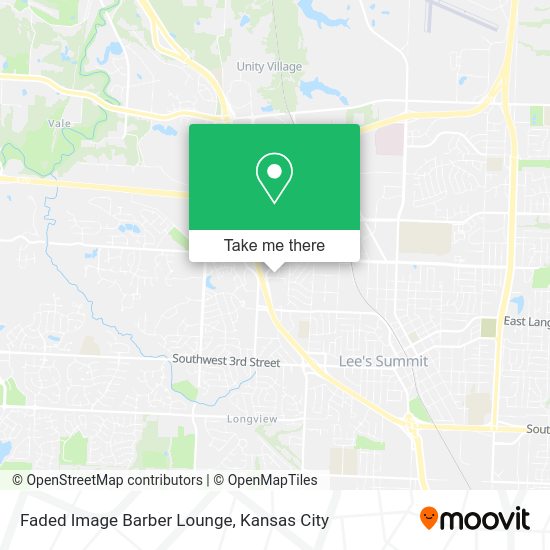 Faded Image Barber Lounge map