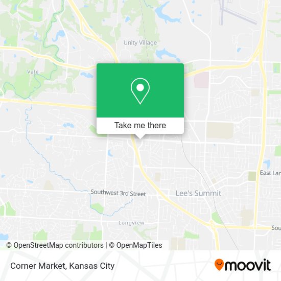Mapa de Corner Market