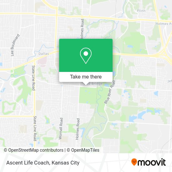 Ascent Life Coach map