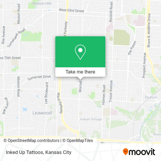 Inked Up Tattoos map