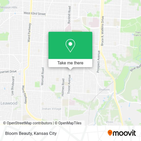 Mapa de Bloom Beauty