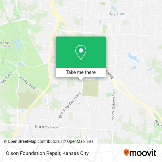 Mapa de Olson Foundation Repair