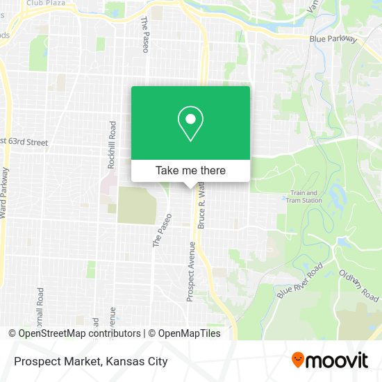 Prospect Market map