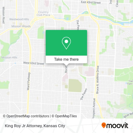 King Roy Jr Attorney map