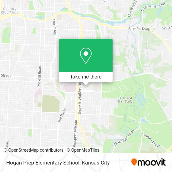 Hogan Prep Elementary School map