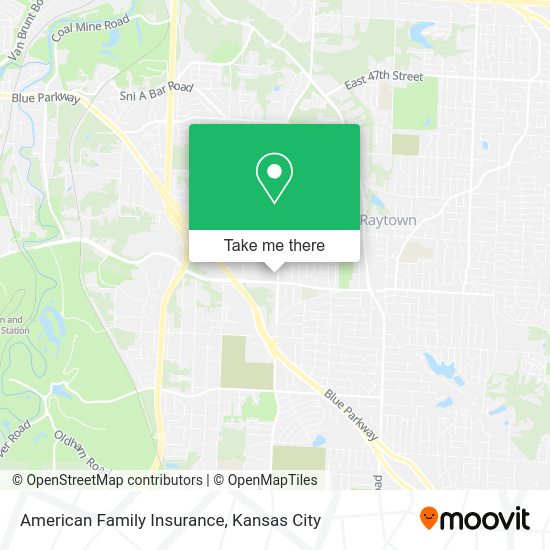 American Family Insurance map