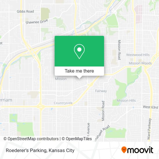 Roederer's Parking map