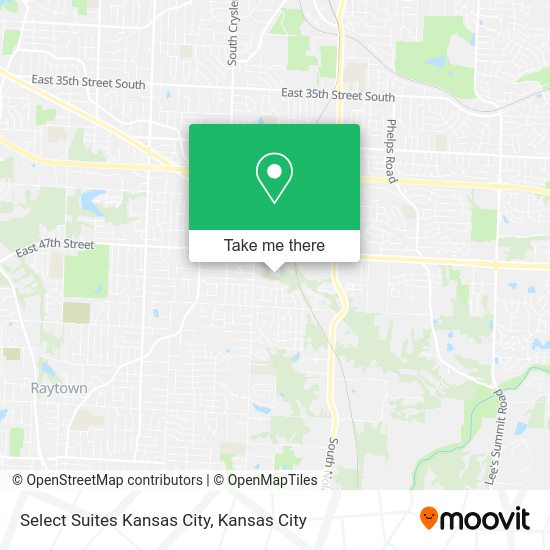Mapa de Select Suites Kansas City
