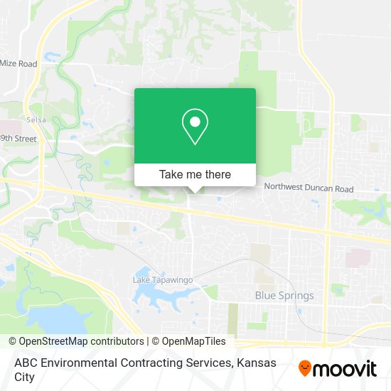 Mapa de ABC Environmental Contracting Services