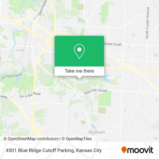 4501 Blue Ridge Cutoff Parking map