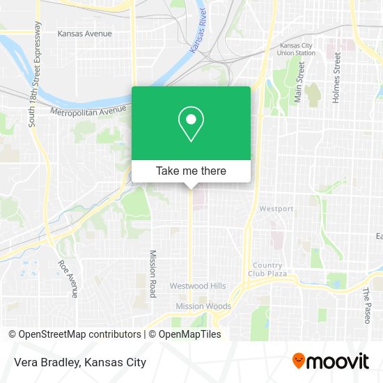 Mapa de Vera Bradley