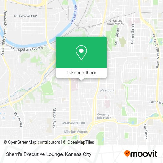 Sherri's Executive Lounge map