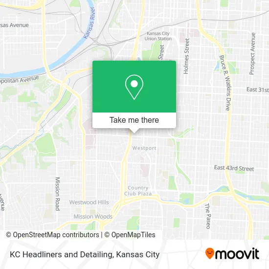 Mapa de KC Headliners and Detailing