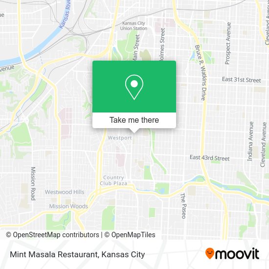 Mint Masala Restaurant map