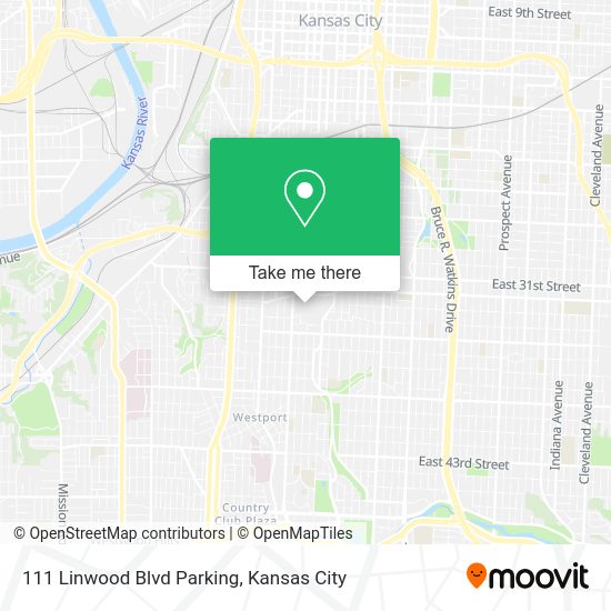 111 Linwood Blvd Parking map