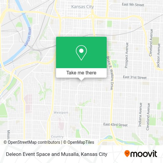 Deleon Event Space and Musalla map